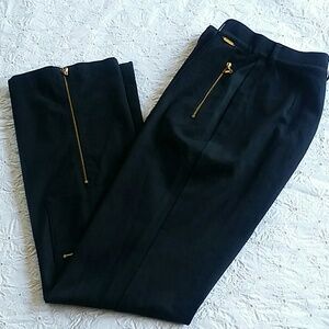 St. John Sport black cargo straight leg pants size 0